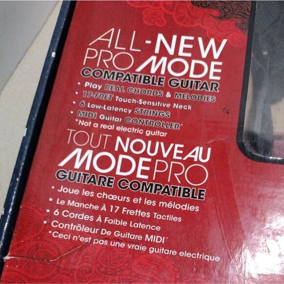 Rockband 3 Fender Mustang Pro Guitar & Strap PS3 PlayStation Mad Catz NO DONGLE - Picture 2 of 12